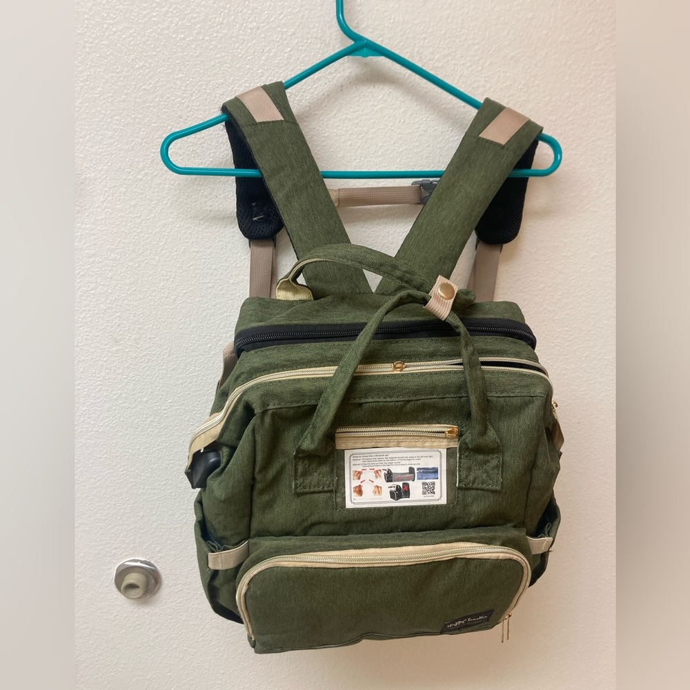 HAPPY LUOKA Diaper Bag and Changing Station